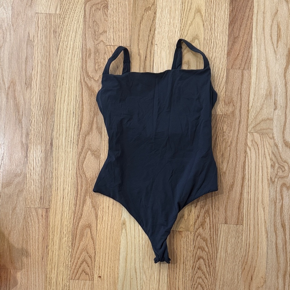 SKIMS Black Bodysuit